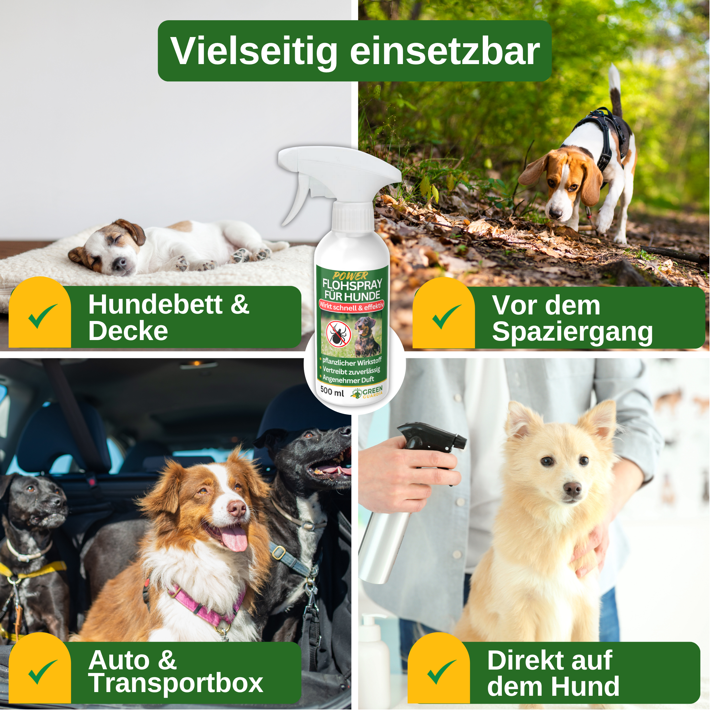 Flöhe Abwehrspray Power-Konzentrat für Hunde