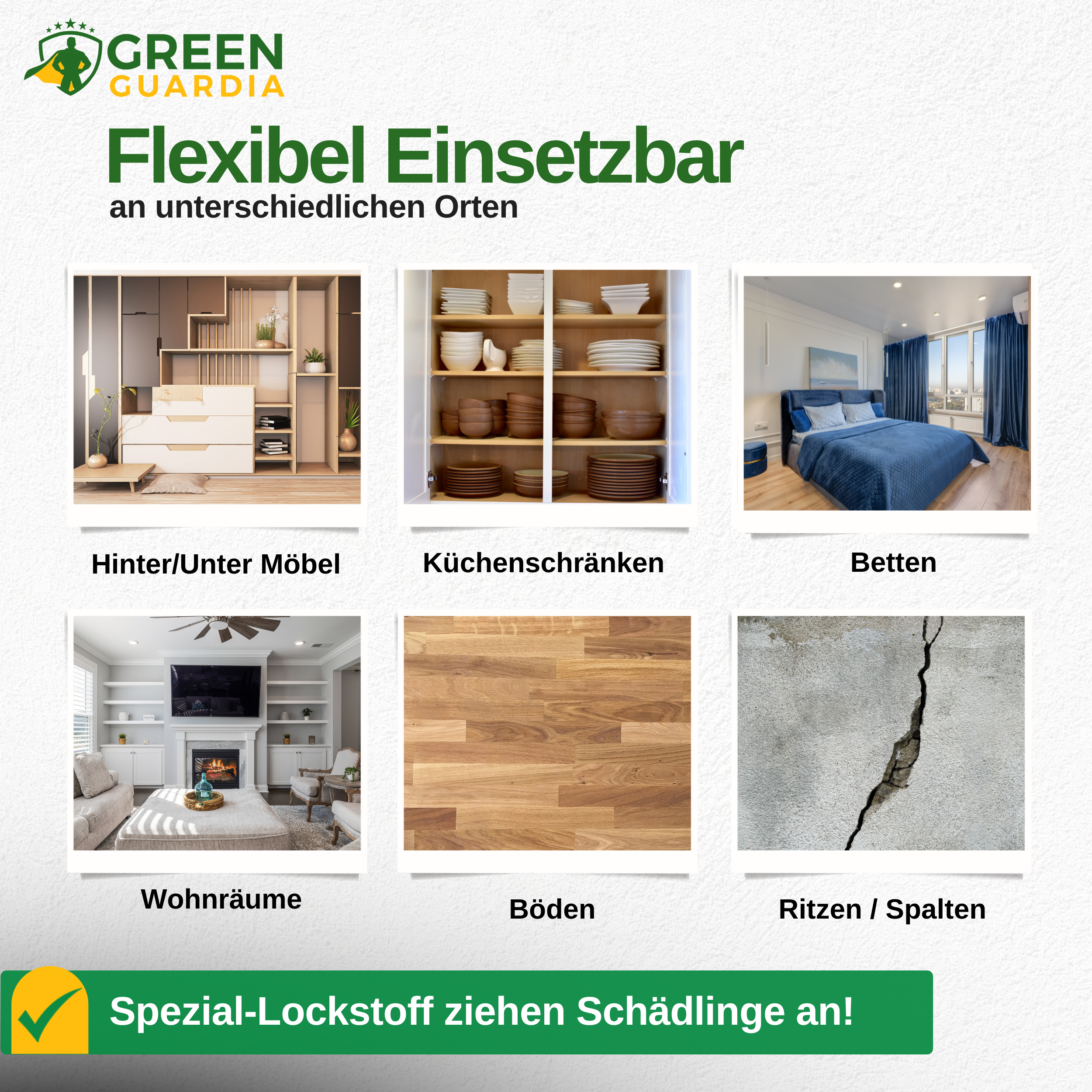 Bettwanzen Falle mit Spezial-Lockstoff