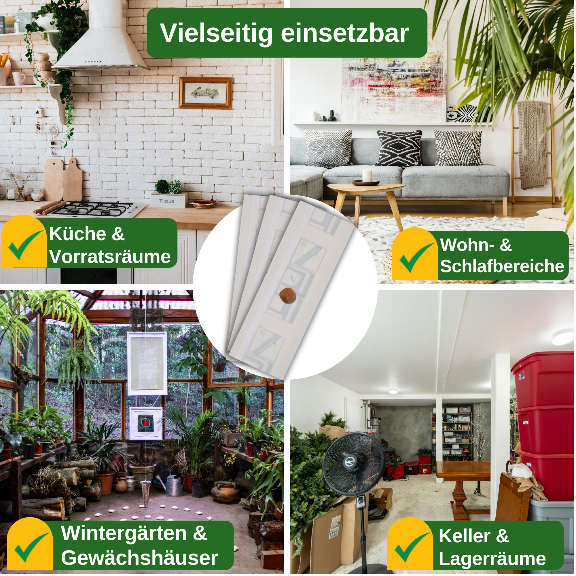 Fluginsekten Fenster-Falle mit Spezial-Lockstoff