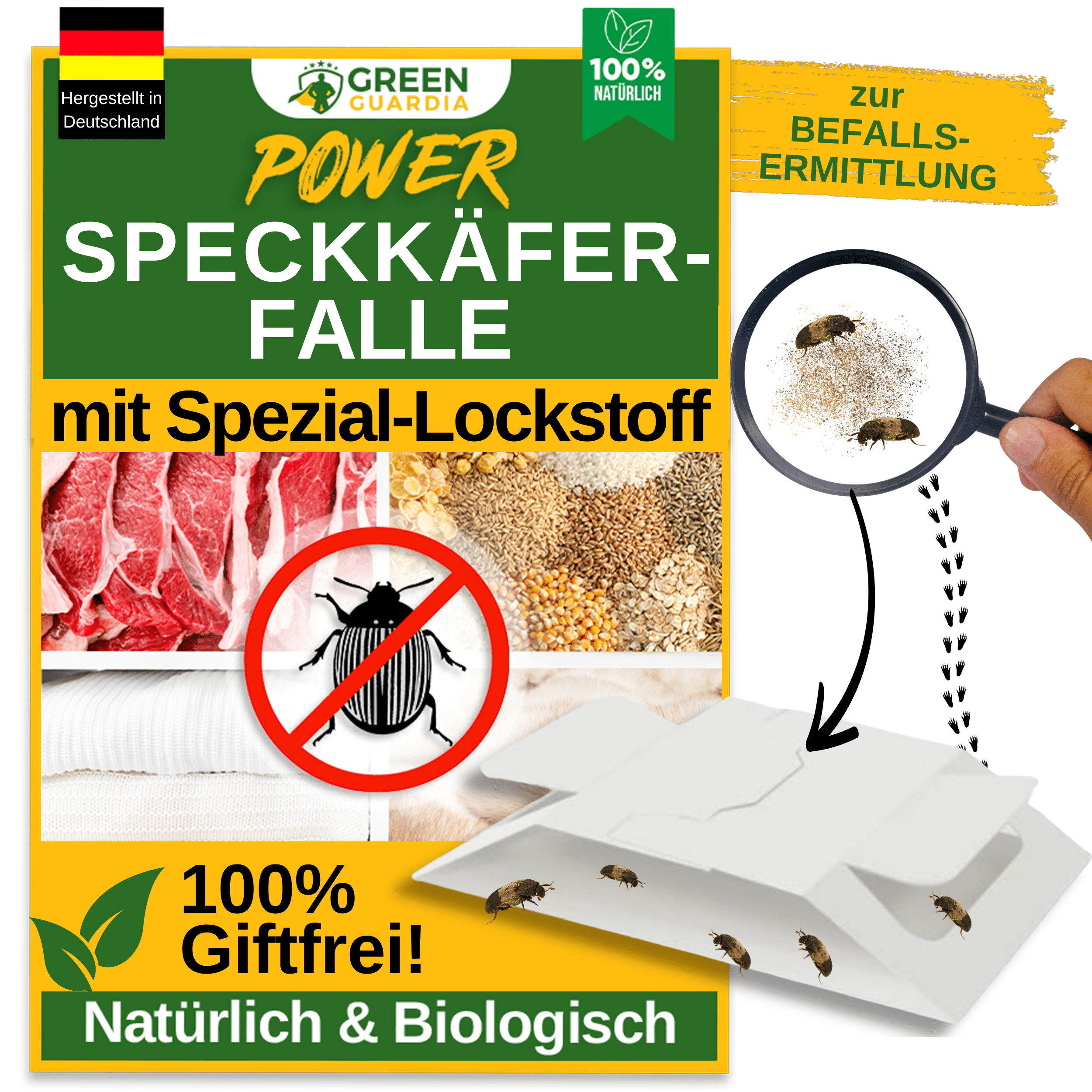 Speckkäfer Falle mit Spezial - Lockstoff - Green Guardia - Ihr Experte für Schädlinge und Pflanzen