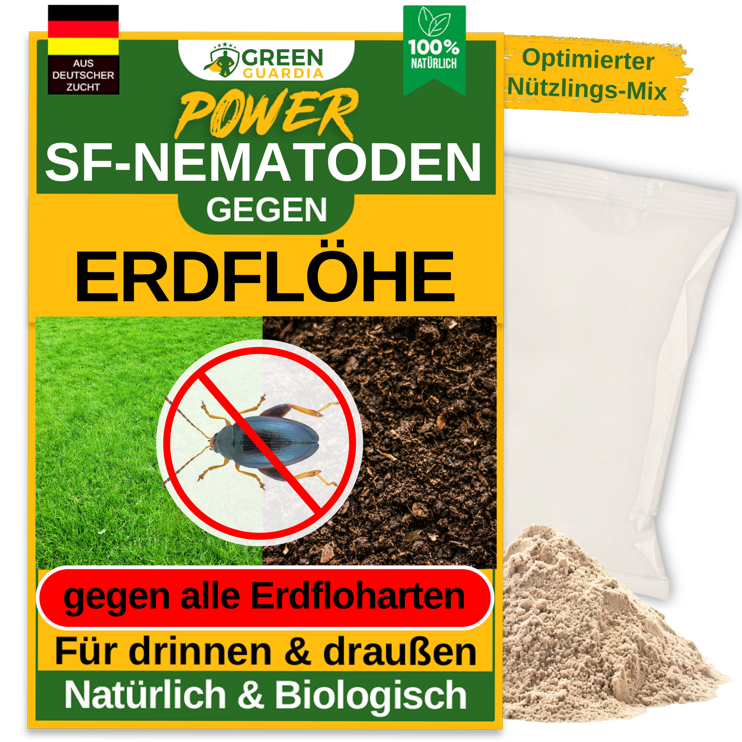 SF nematodes against flea beetles 