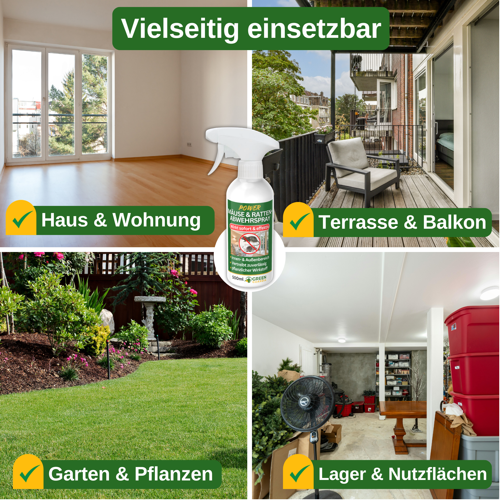 Mouse/Rat Repellent Spray Power Concentrate