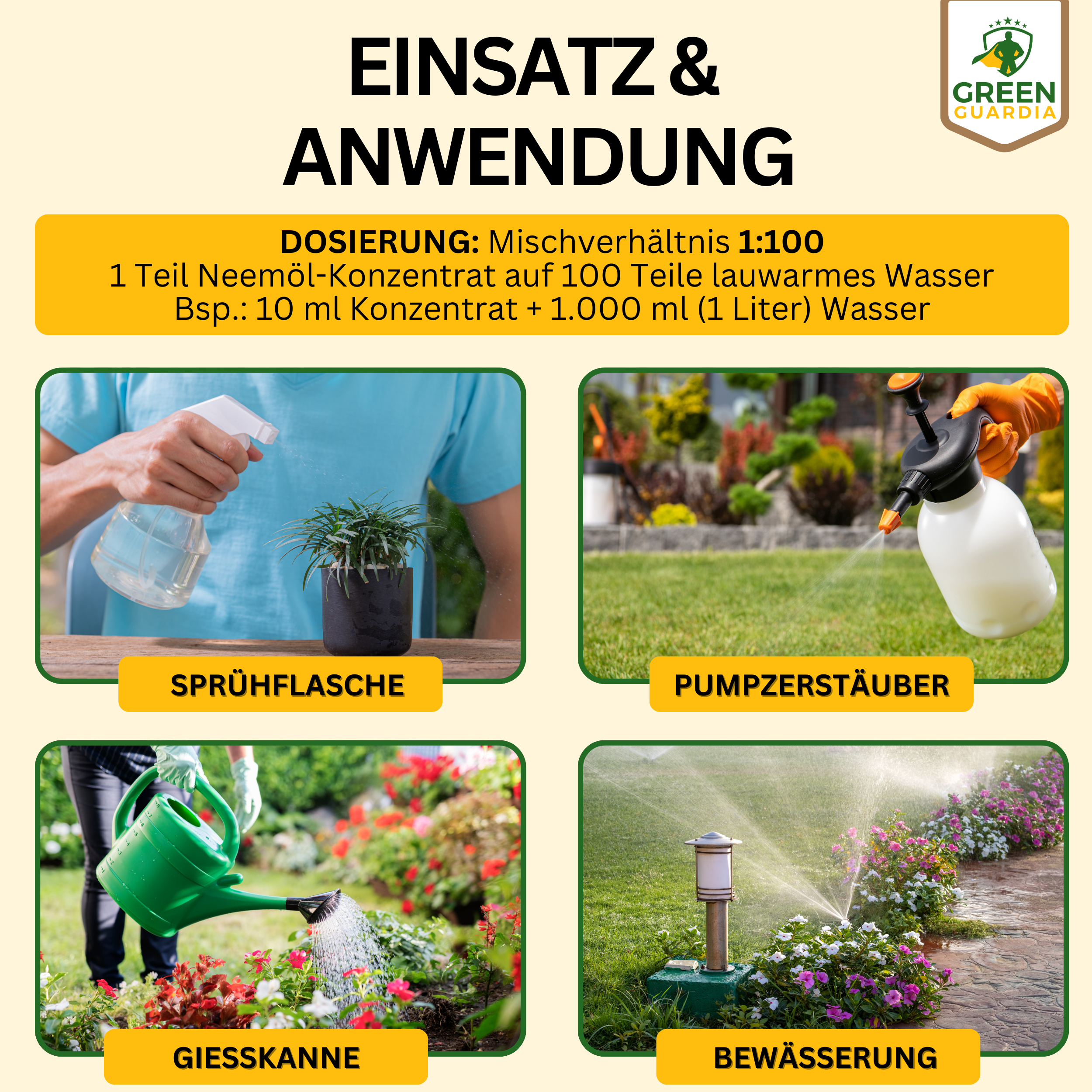 Power Neemöl gegen Buchsbaumzünsler