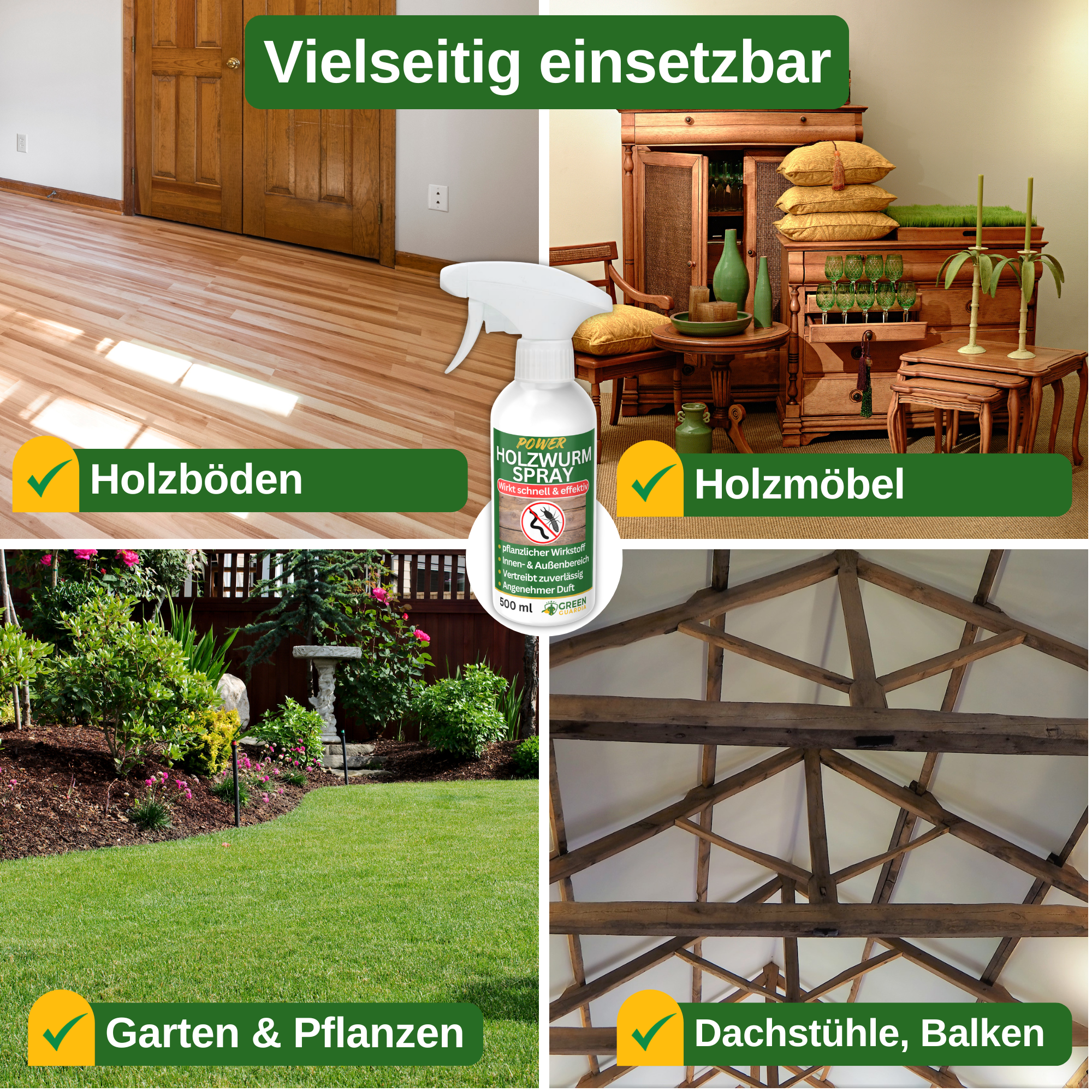 Woodworm Repellent Spray Power Concentrate 