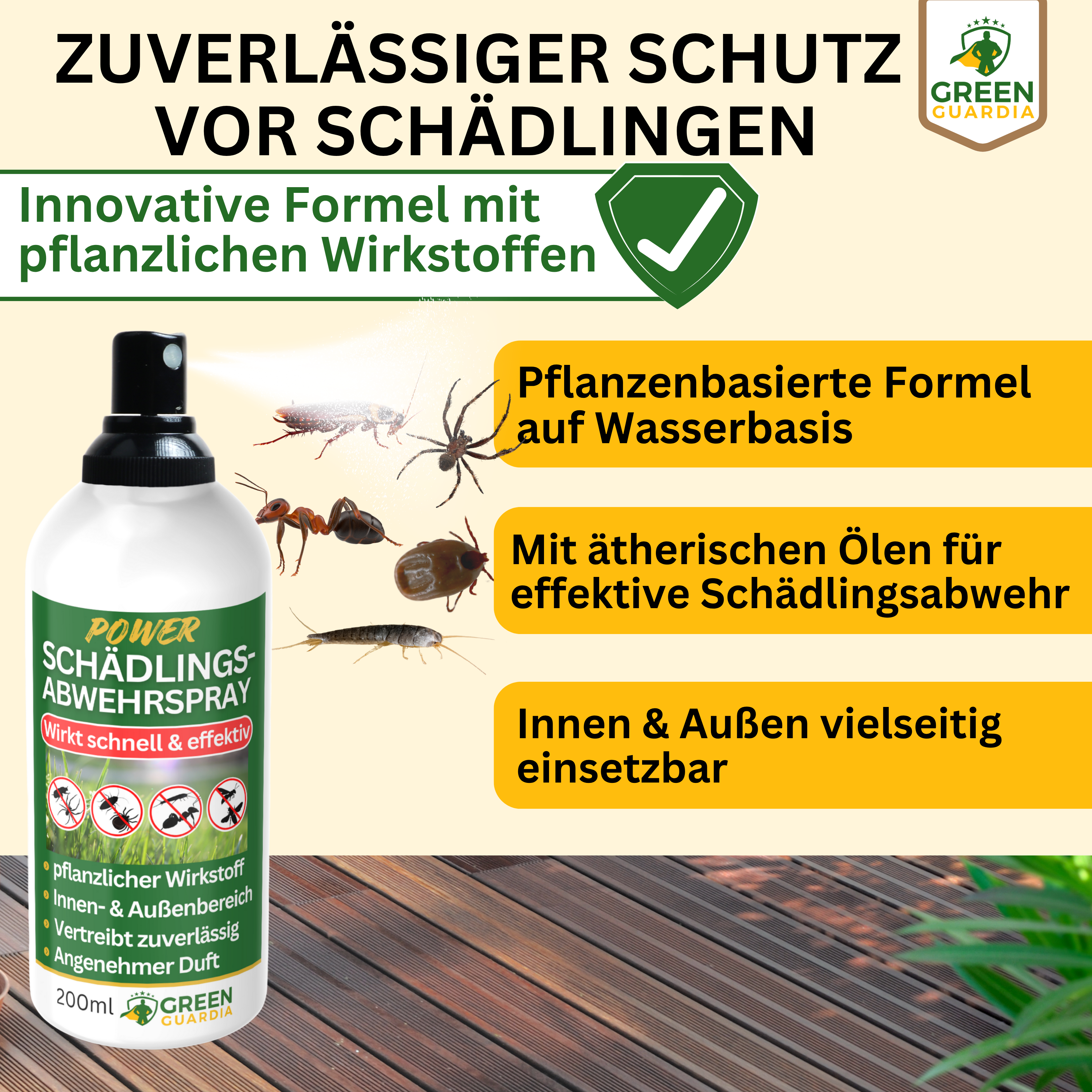 Pest repellent spray power concentrate 