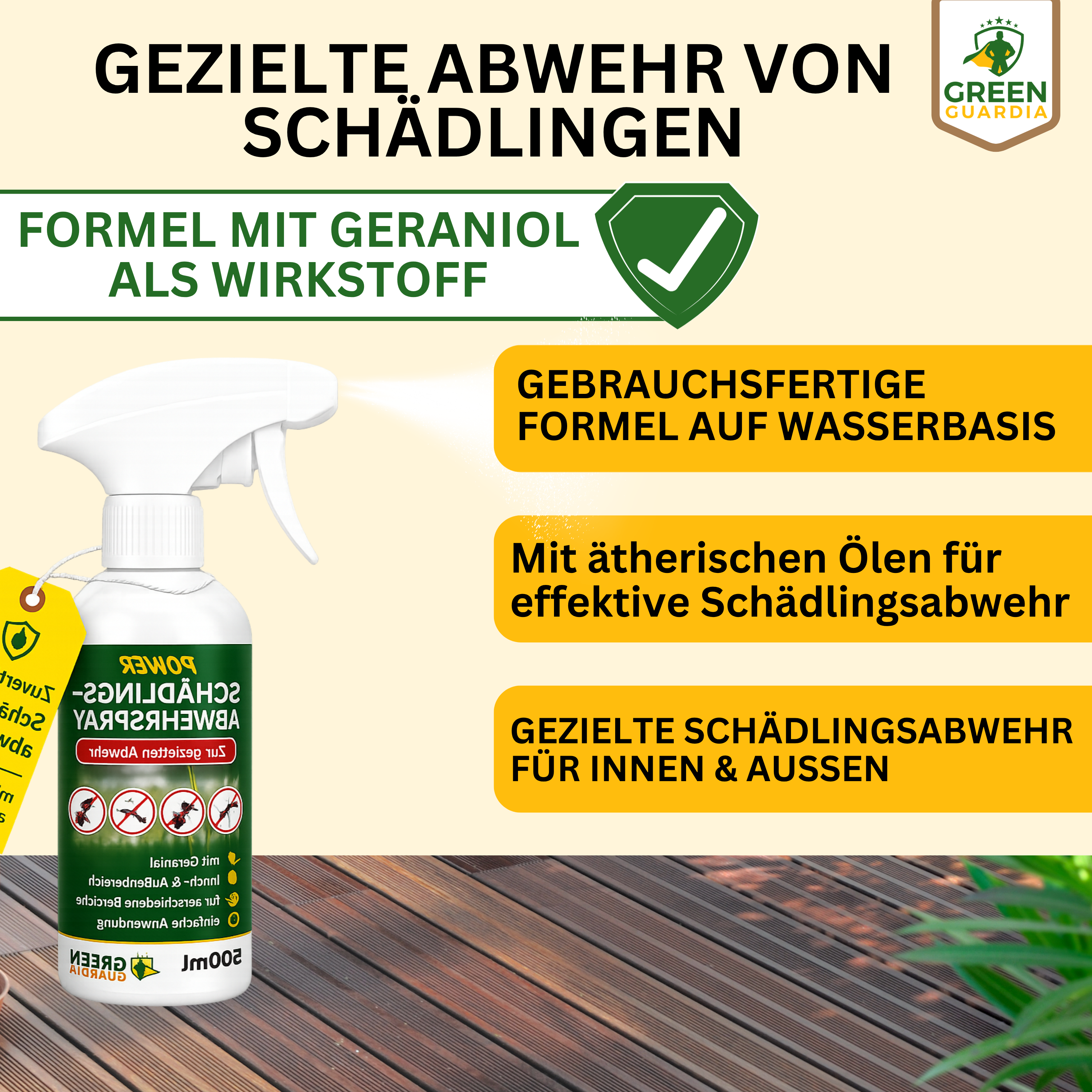Spray repelente de hormigas concentrado