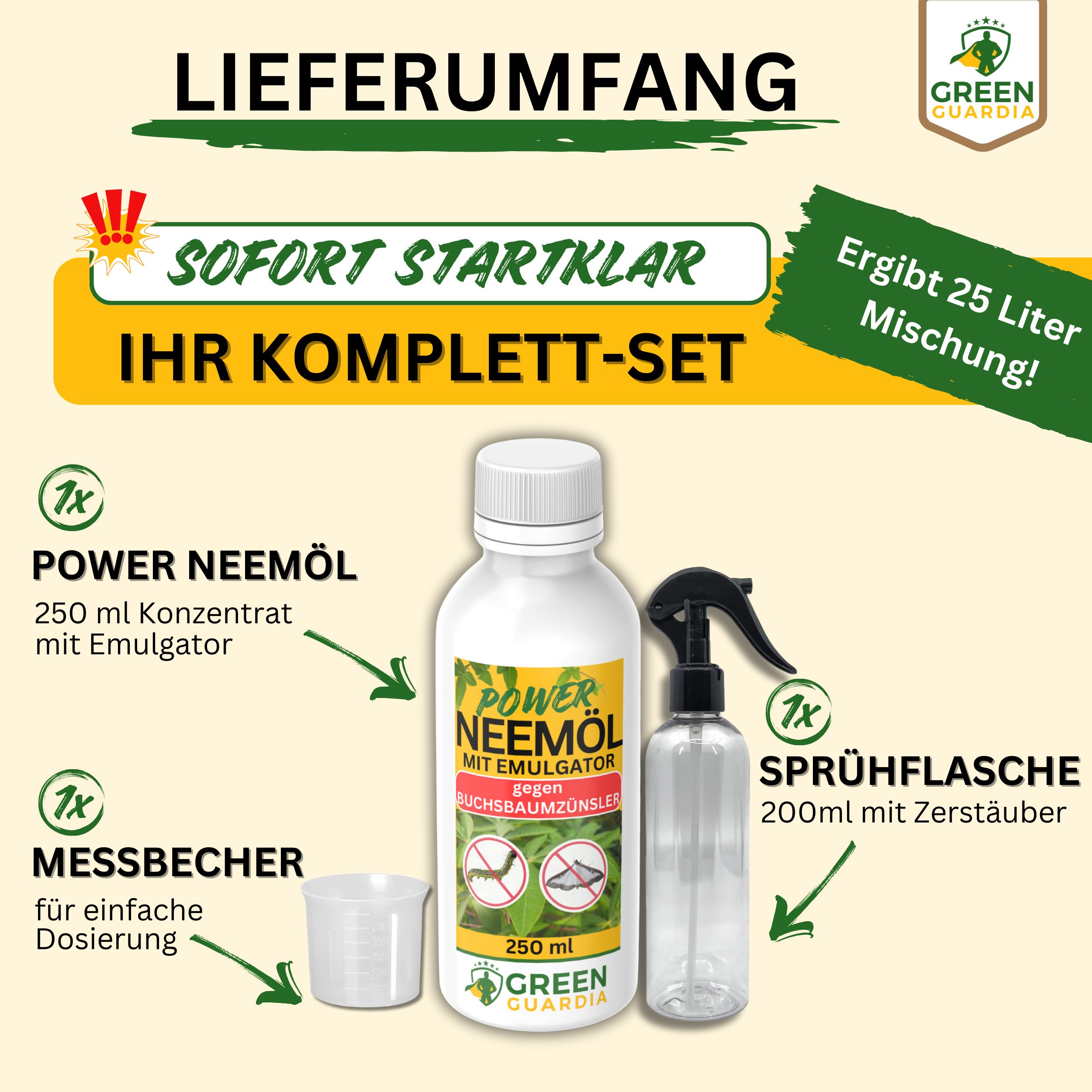 Power Neemöl gegen Buchsbaumzünsler