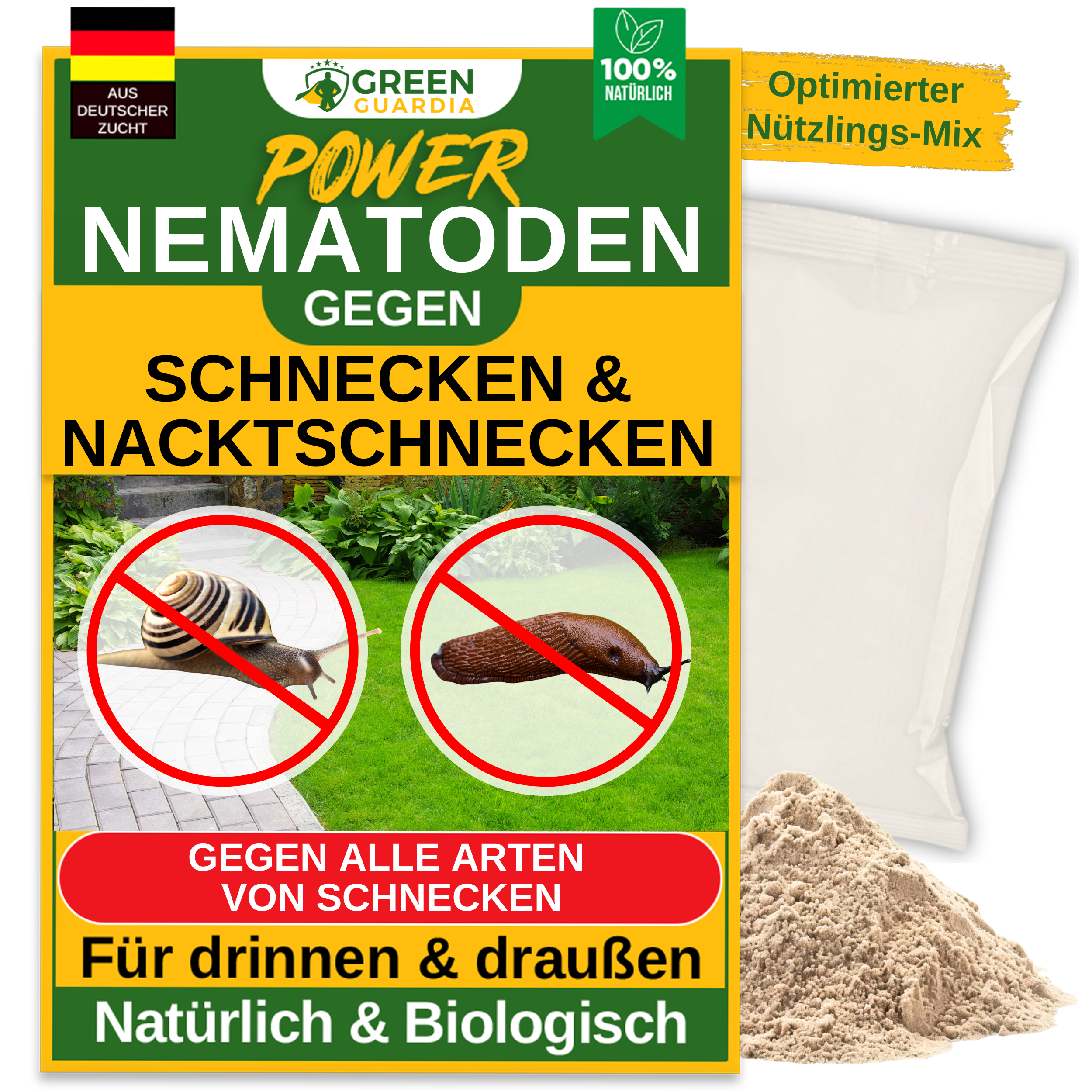 Nematodes against all types of snails 