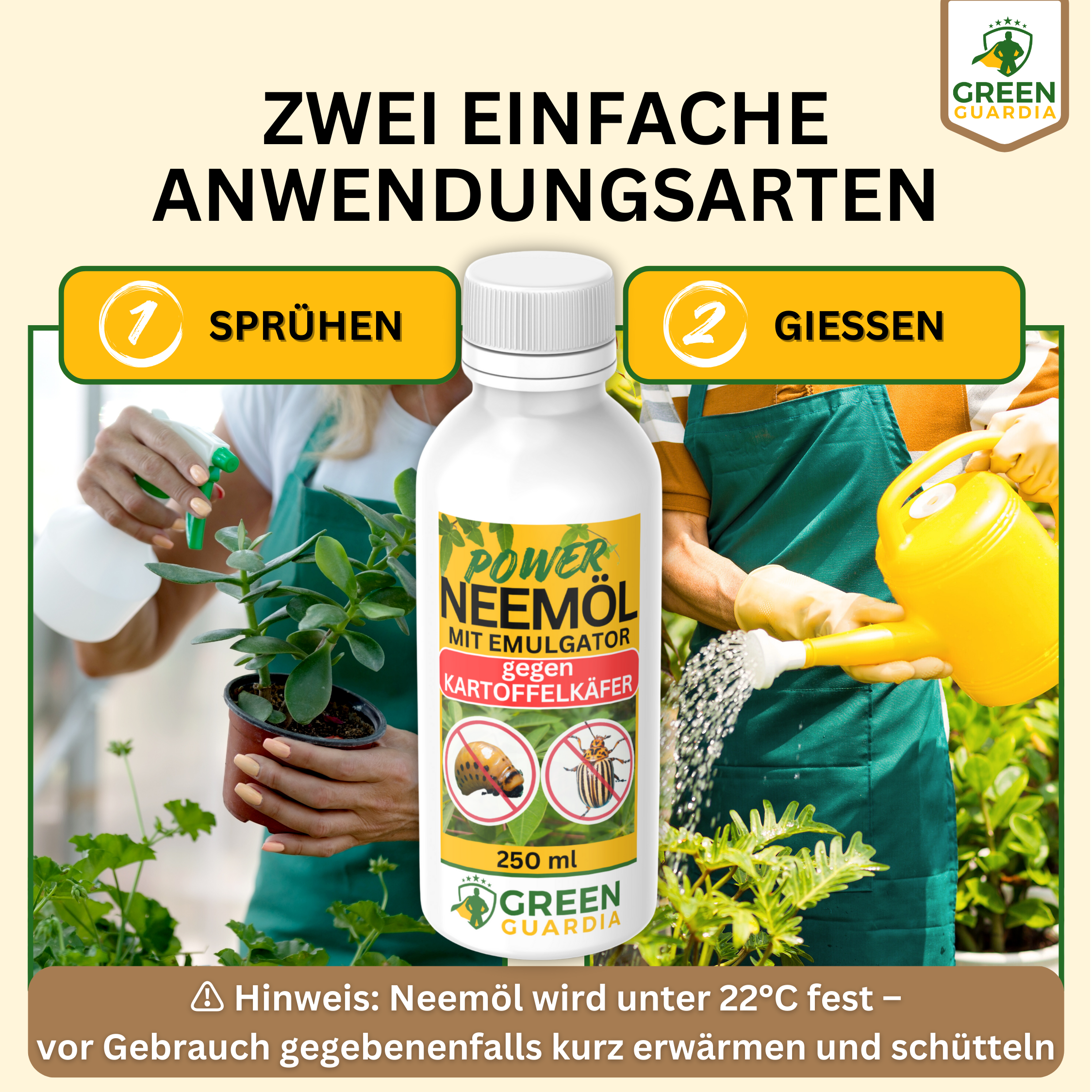 Power Neemöl gegen Kartoffelkäfer