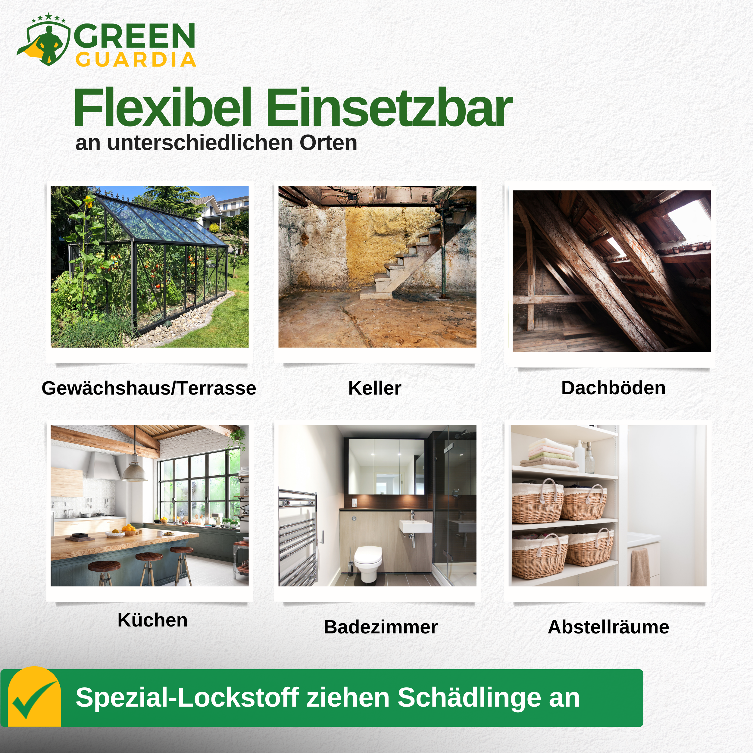 Ameisen Falle mit Spezial-Lockstoff