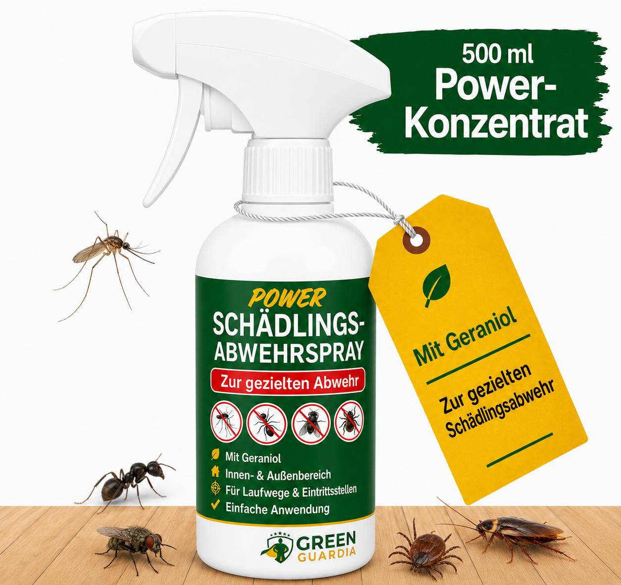 Koncentrat w sprayu odstraszającym szkodniki