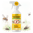 Repelente concentrado en spray para tábanos y polillas de la batería para caballos - 500 ml