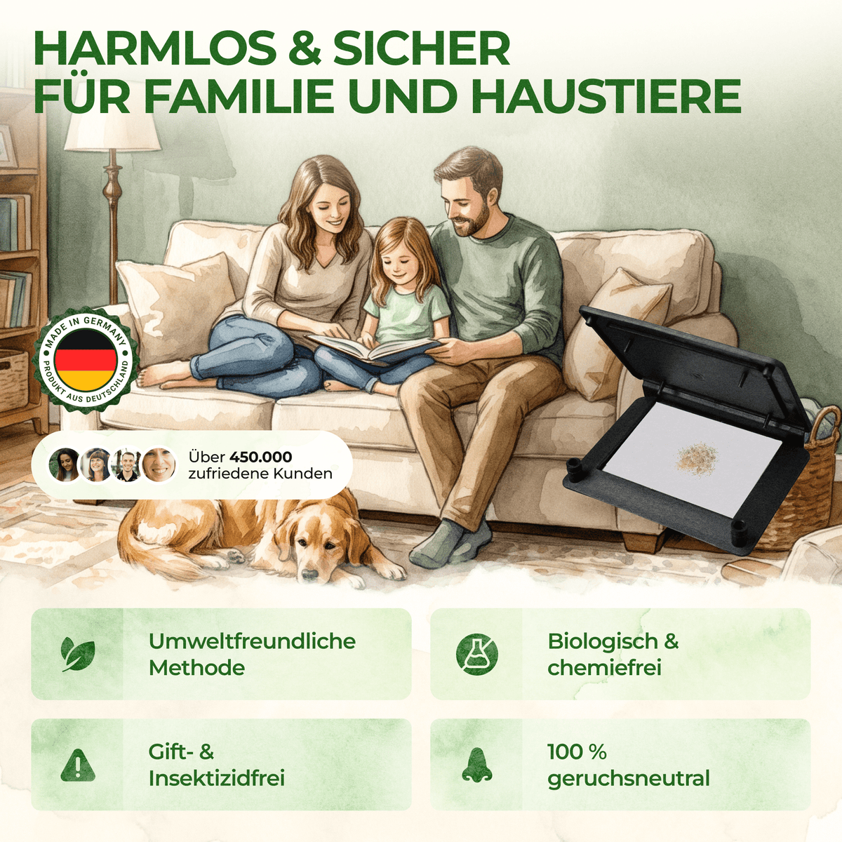 Brotkäfer Falle - Green Guardia - Ihr Experte für Schädlinge und Pflanzen