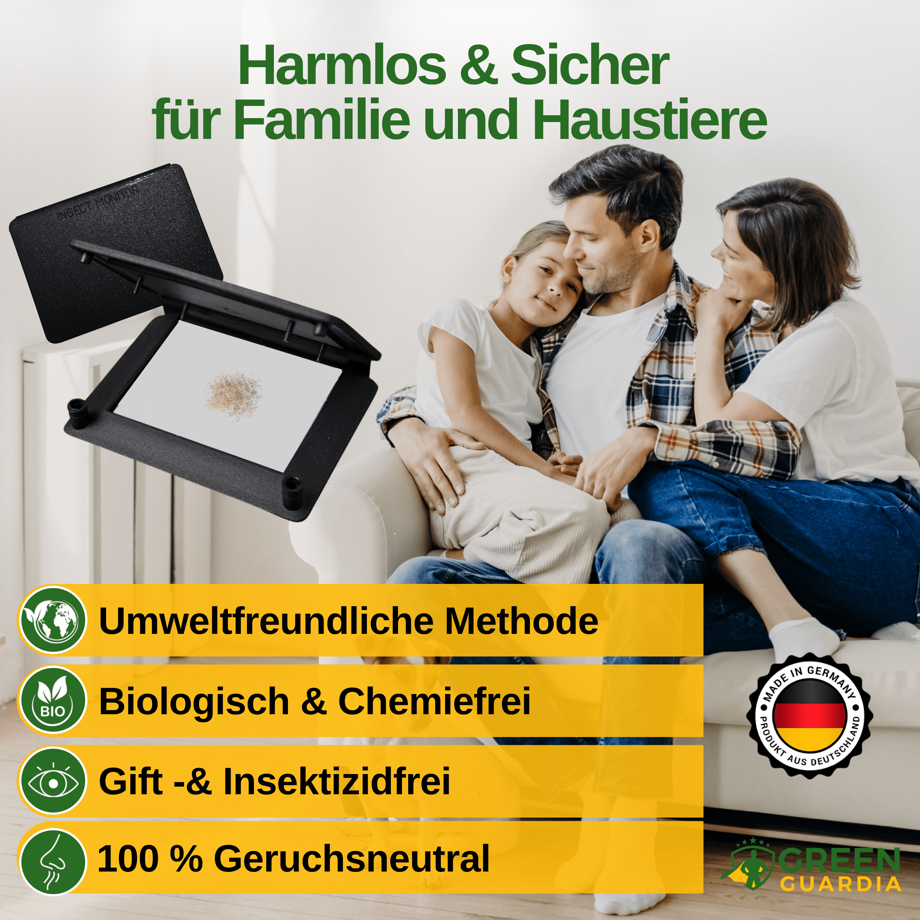 Brotkäfer Falle mit Pheromon - Lockstoff - Green Guardia - Ihr Experte für Schädlinge und Pflanzen