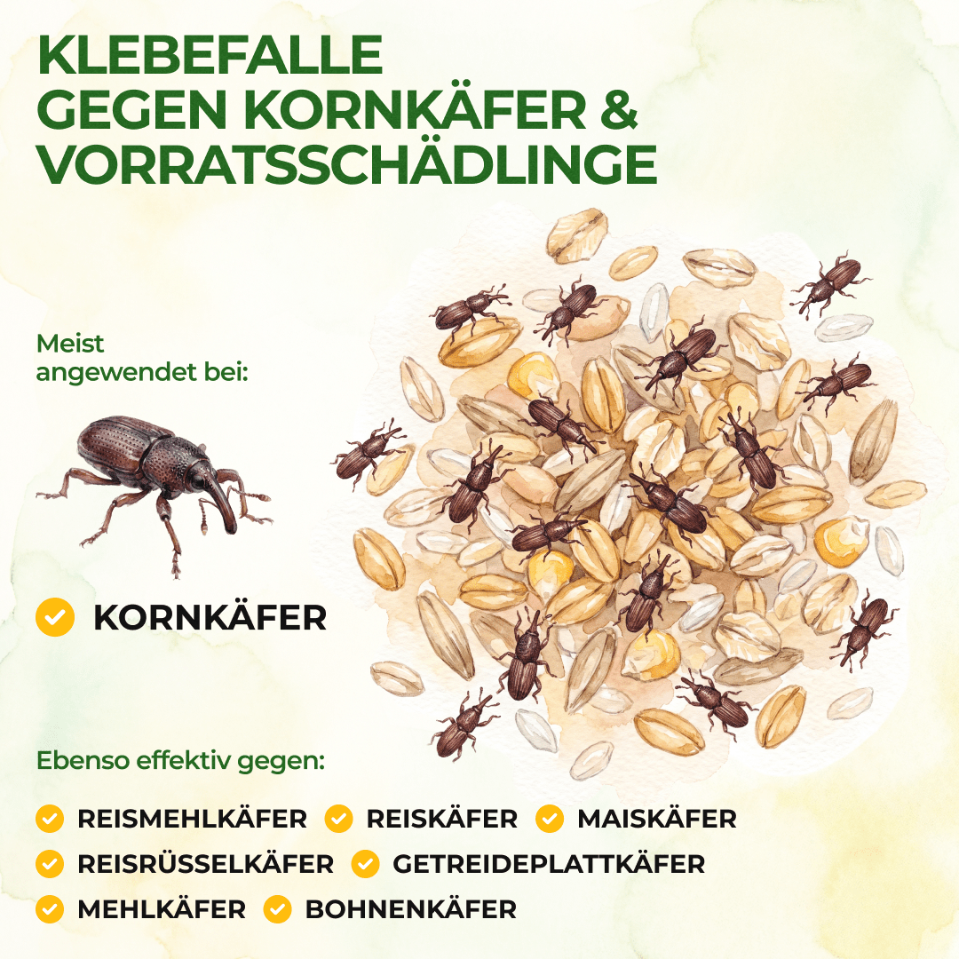 Kornkäfer Falle - Green Guardia - Ihr Experte für Schädlinge und Pflanzen
