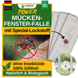 Trampa para mosquitos en ventanas con atrayente especial