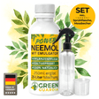 Aceite de Neem con emulsionante para plantas de interior y jardín