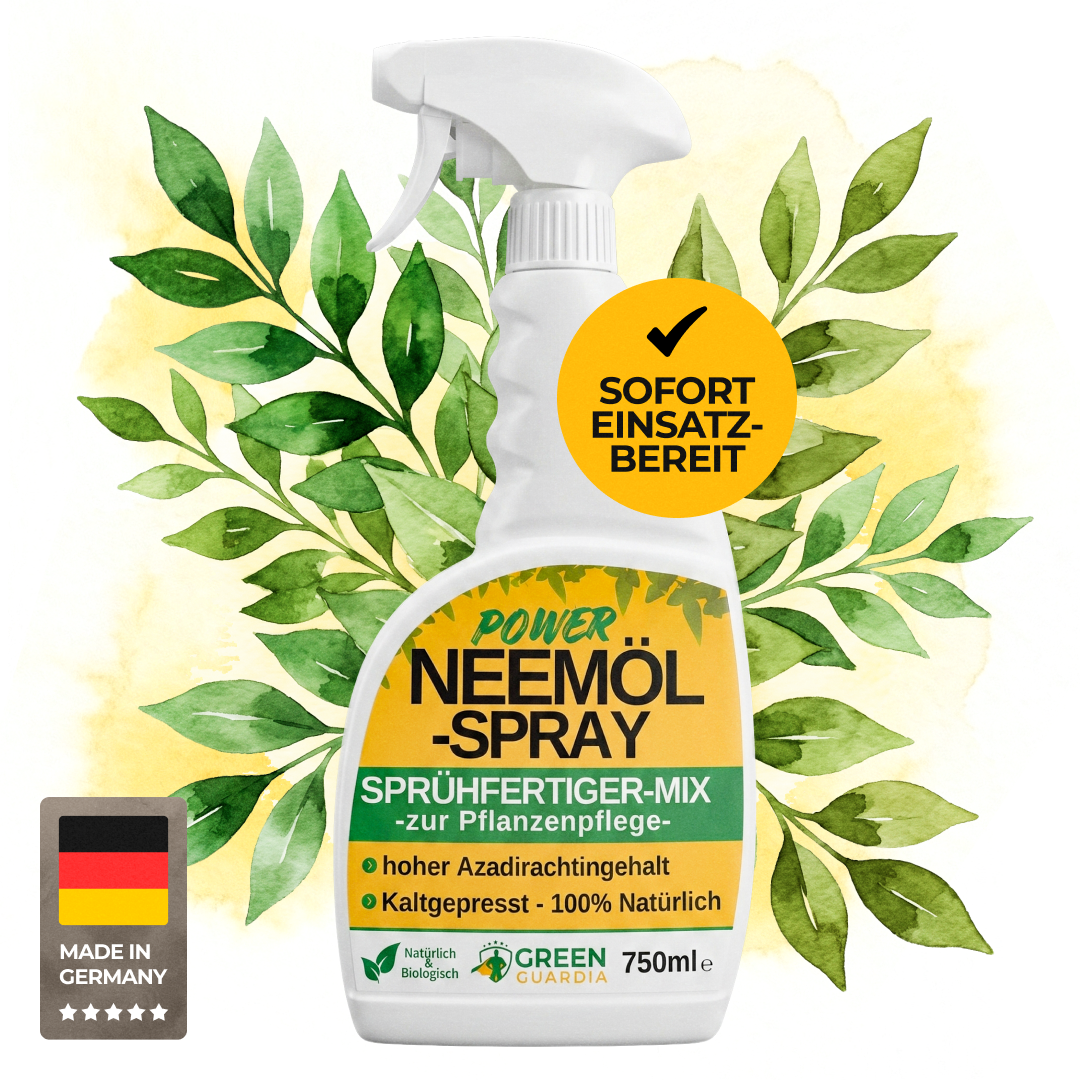 Spray z olejem neem 750ml, gotowy do użycia, z emulgatorem do pielęgnacji i ochrony roślin