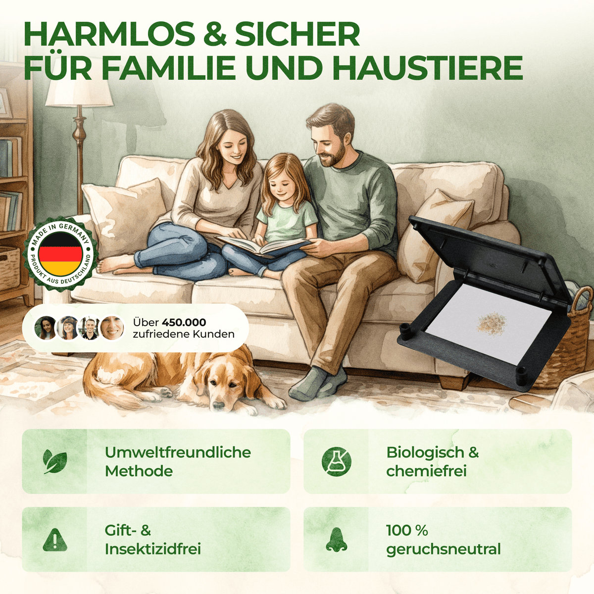 Papierfisch Falle - Green Guardia - Ihr Experte für Schädlinge und Pflanzen