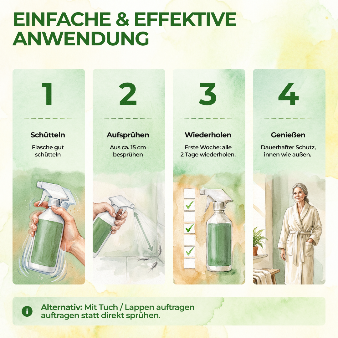 Repelente en spray concentrado para lepismas y peces papel - 500 ml