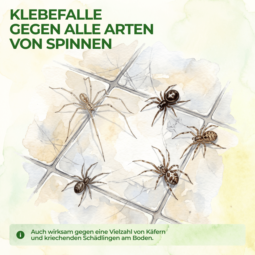 Spinnen Falle - Green Guardia - Ihr Experte für Schädlinge und Pflanzen