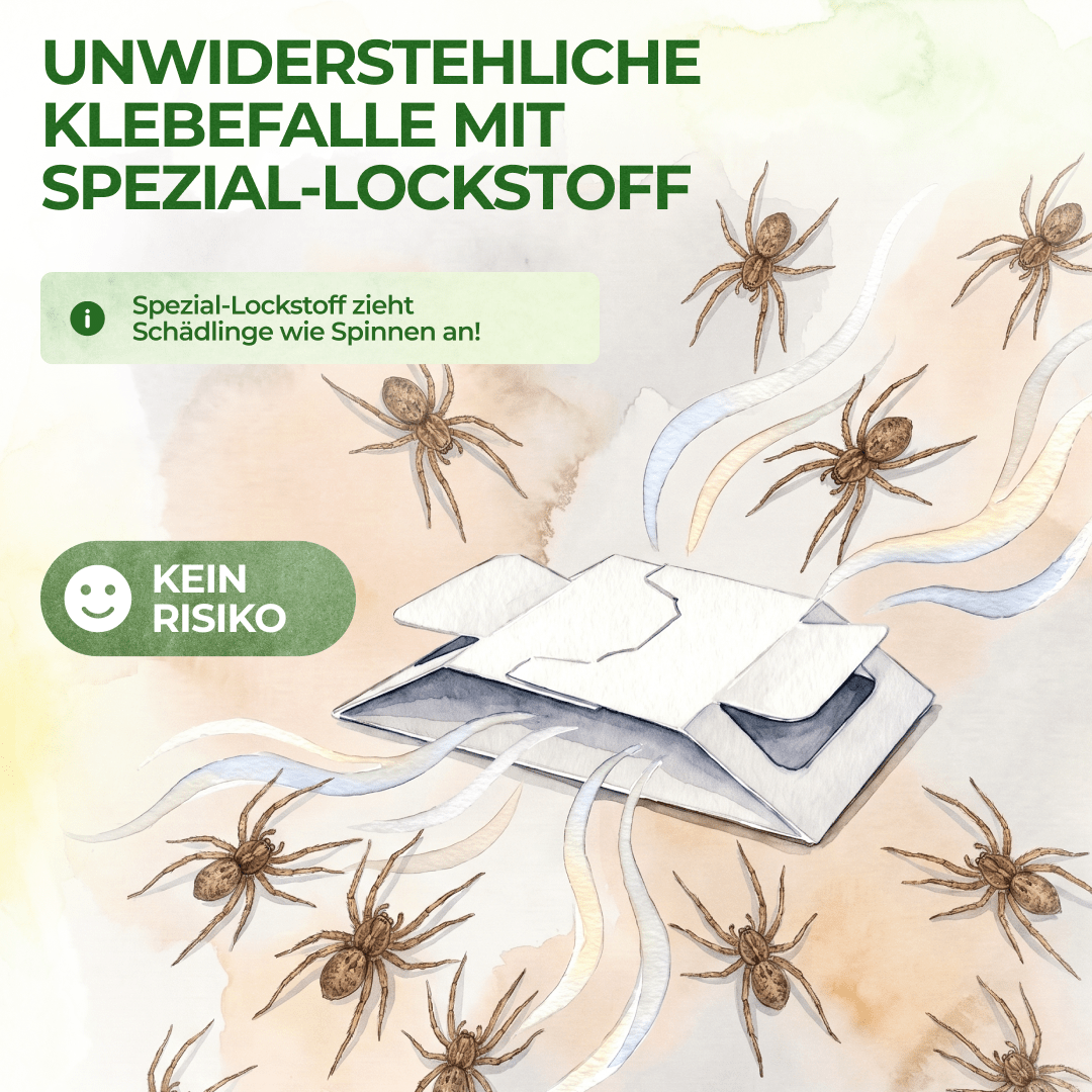 Spinnen Falle - Green Guardia - Ihr Experte für Schädlinge und Pflanzen