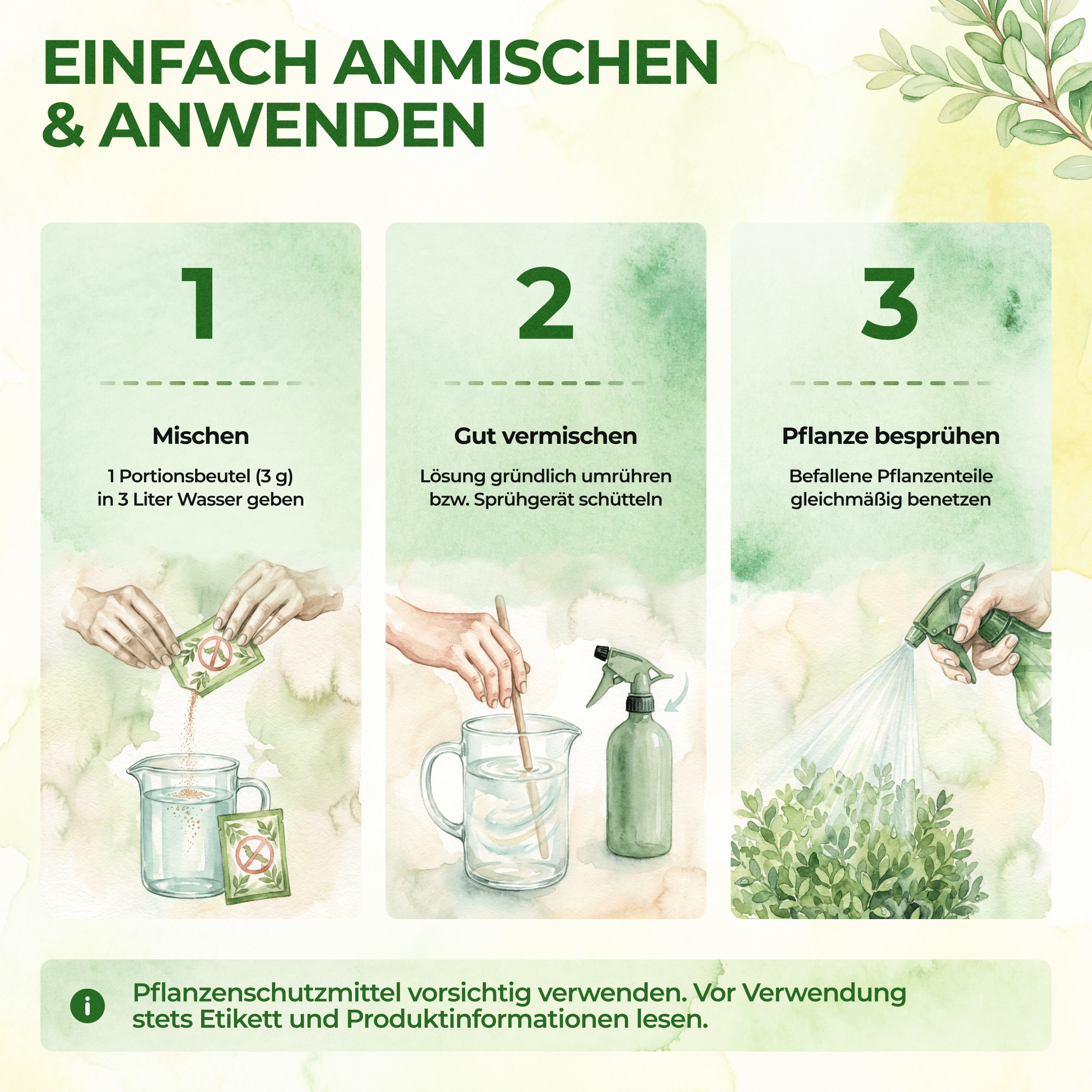 XenTari® Zünslerfrei & Raupenfrei, 2 x 3g - Green Guardia - Ihr Experte für Schädlinge und Pflanzen
