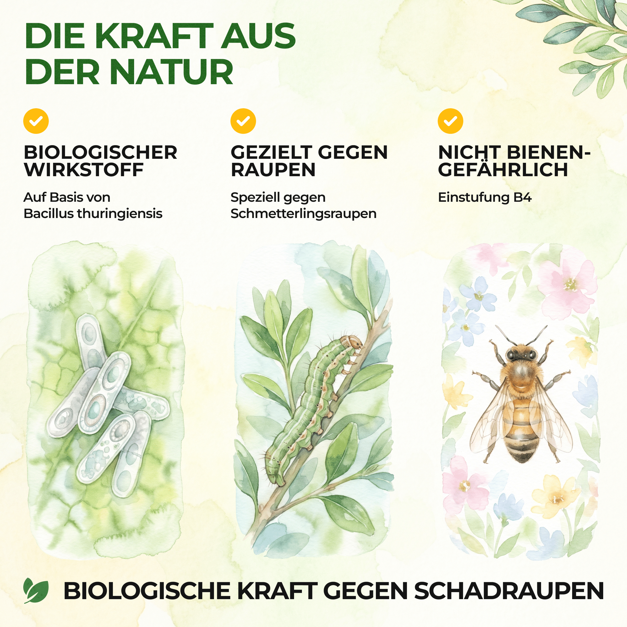 XenTari® Zünslerfrei & Raupenfrei, 2 x 3g - Green Guardia - Ihr Experte für Schädlinge und Pflanzen